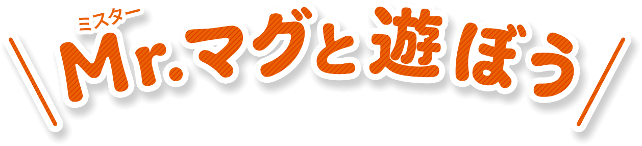 Mrマグと遊ぼう